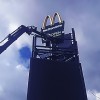 Achterconstructie LED display Snelweg
