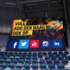 Achterconstructie LED display ADO Den Haag